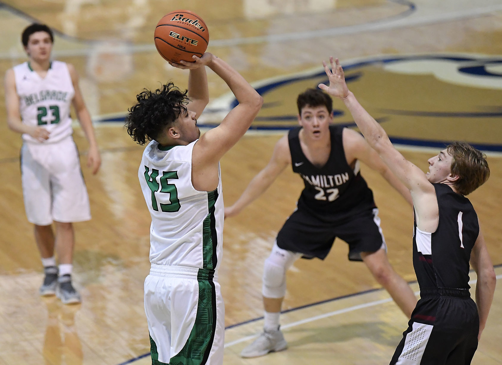 Belgrade vs. Hamilton Class A boys